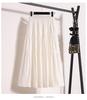 Plus Size Pink Summer A-Line Skirt with Sweet, Slimming Waist-Cinched Layers