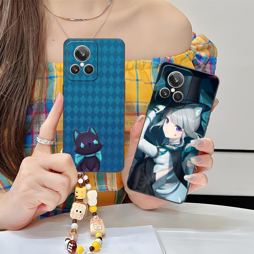 Game GI Lynette Matte TPU Mobile Phone Case for Realme GT 8 Neo Pro C75 73 71 C67 65 C55 53 C35 31 C20 15 Colorful Cover