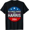 Vintage Old White Dudes For Harris 2024 Harris For President T-Shirt
