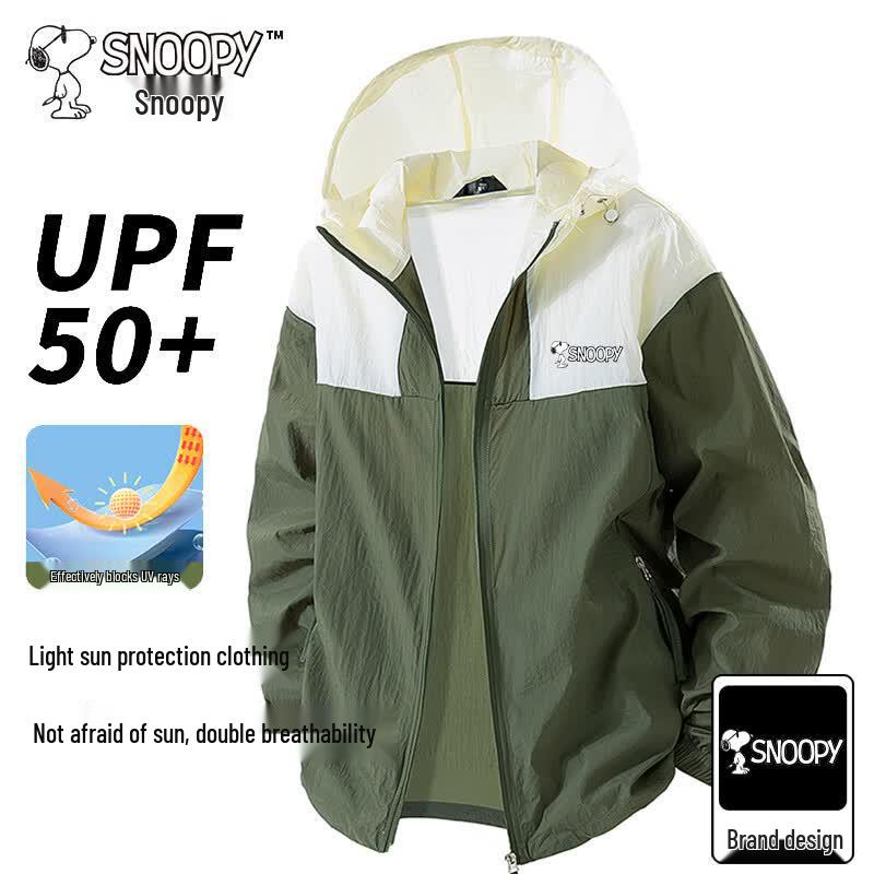 SNOOPY Unisex Hooded Sun Protection Jacket 3XL