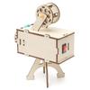 Wooden Diy Science Projector Kit Fun Physics Experiment Toy For Elementary School Students R-61