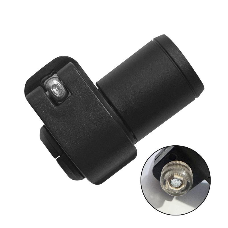 

Newcastle Trekking Pole Accessory, White External Lock, Fits 18/16/14 Caliber, Black Aluminum Alloy E18. 16 Caliber