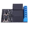 2 Channel Bistable Self Locking Trigger Board Button MCU Low Level Control Switch 12V