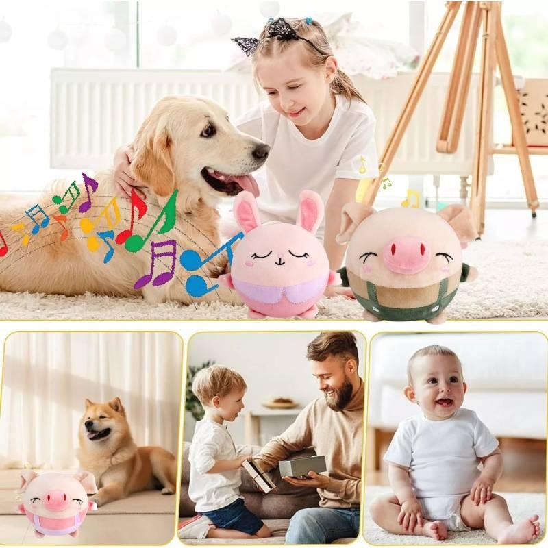 Adorable Electric Plush Pig Toy With Usb Charging For Kids Featuring Music And Dancing