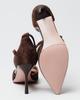 Women's Heeled Shoes Melanda 4279 36 Brown Suede
