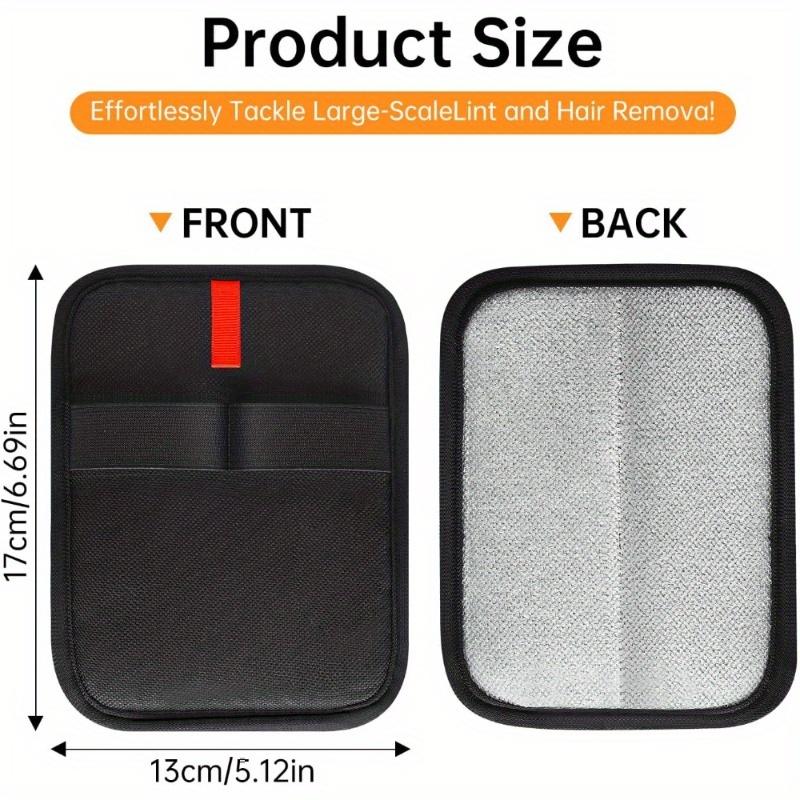 2Pcs Static Pet Hair Removal Gloves, Reusable Electrostatic Pet Cat Dog Hair Remover Grooming Gloves Brush Tool for Couch, Furniture, Carpet, Car Seat