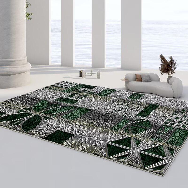 

VIKAMA Кристаллический бархат средневековый американский ковер для гостиной, Ковер для комнаты, ковер из кристаллического бархата, диван для гостиной, журнальный столик 400MMx600MM