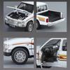 1/32 Toyota Hilux Pickup Alloy Car Model Diecasts Metal Off-road Vehicles Car Model Sound and Light Simulation Collection Kids Toy Gift