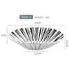 Mini Aluminum Alloy Tart Molds Cupcake Cookie Pudding Pie Mould Non-stick Party Baking Tools Muffin Cups Pastry Accessories