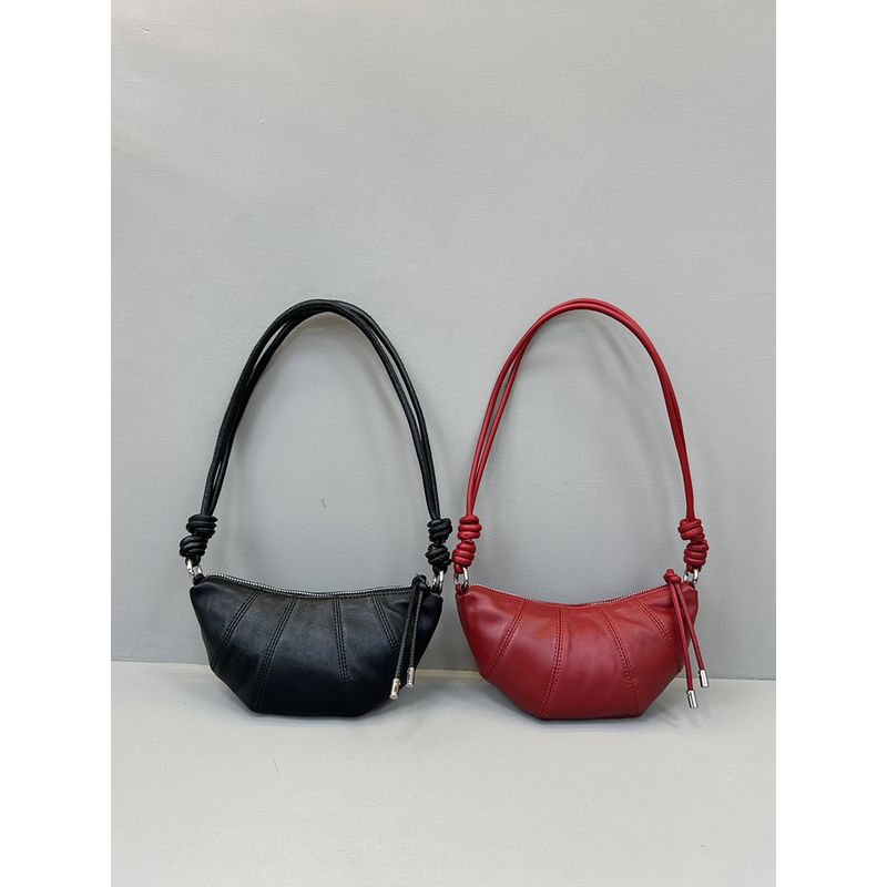 

Южная Корея Мода Сумка через плечо/мессенджер на каждый день Натуральная овечья кожа Brown Matt leather small size