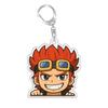 For OPTCG Card Keychain Luffy Nami Nico Brook Backpack Pendant Anime Game Fans Gift Recycled Acrylic Decoration Rare Card Toy
