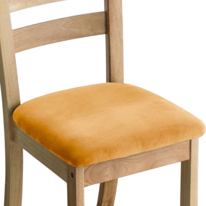 Silver Fox Velvet Stretch Chair Cover - Dustproof & Durable for Restaurants, Cafes, and Homes