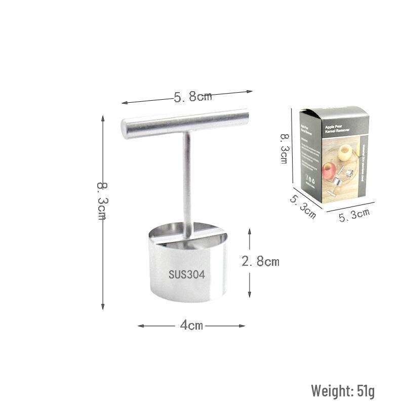 Stainless Steel Apple Corer and Jujube Pitting Tool