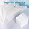 100 Zagęszczonych Włókninowych Jednorazowych Poszewek na Poduszki na Podróż, do Salonu Kosmetycznego i Hotelu - Oddychające i Antybrudne