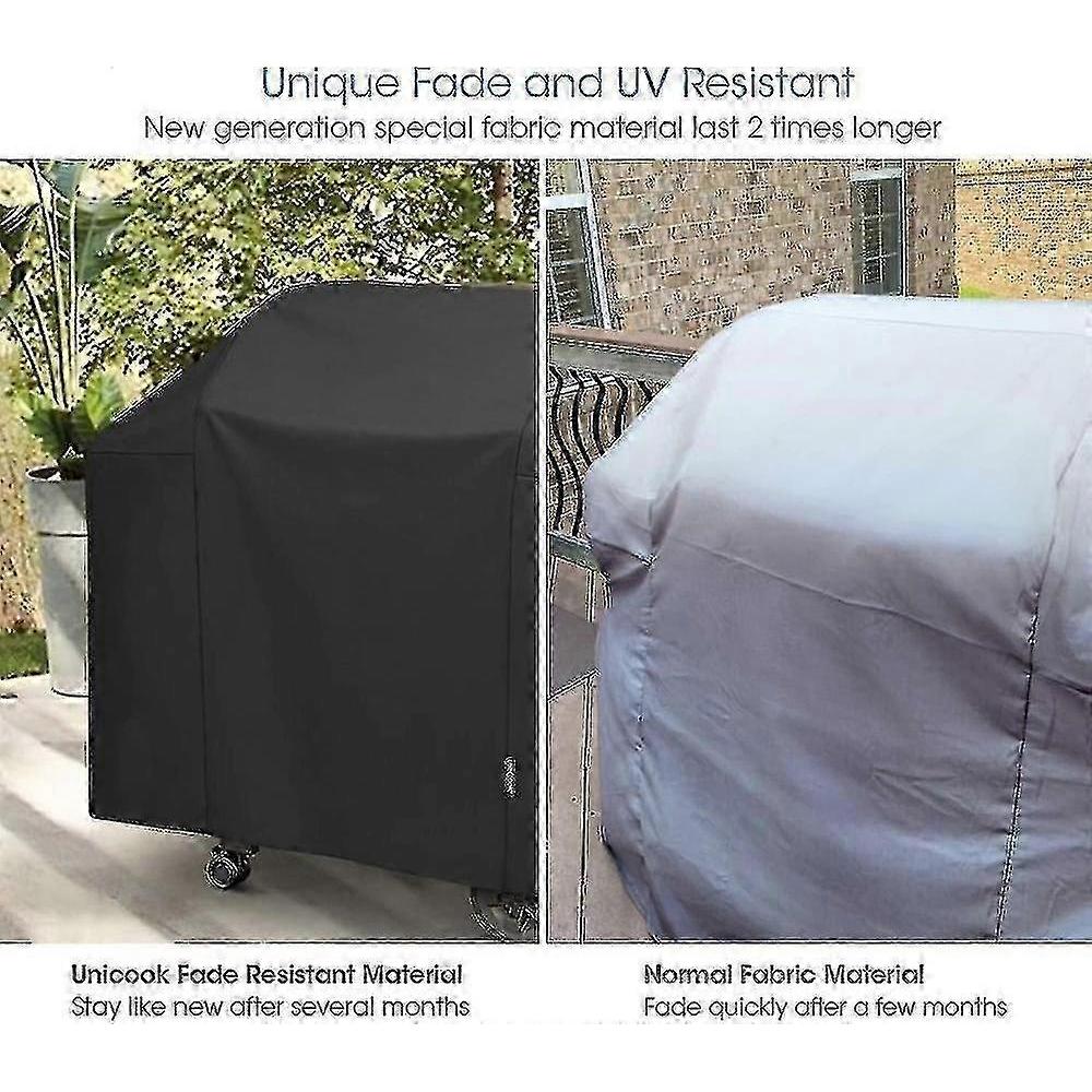 Outdoor Grill Cover for Weber Spirit 200 300, 52 Inch Fade Resistant BBQ Protection