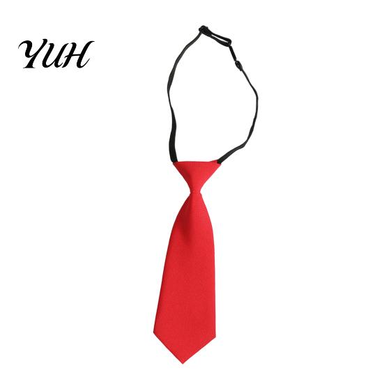 Child Dress Shirt Tie Kids Pre-tied Necktie for Boys Girls, Adjustable with Elastic Strap British Style School Uniforms Wedding And Cosplay,