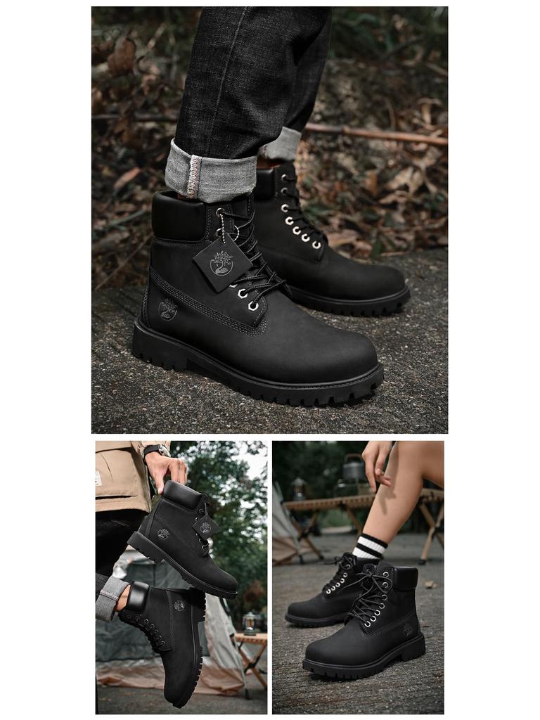 Herbst 2023 Martin Boots: Herren- und Damen-Echtleder mit innerer Absatzvergrößerung und vielseitiger dicker Sohle