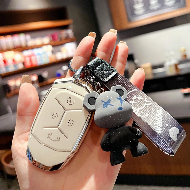 

Special Lynk & Co 03 key set Lynk & Co 01 car key bag Lynk & Co 02 car key set case ring 21 cute men and women
