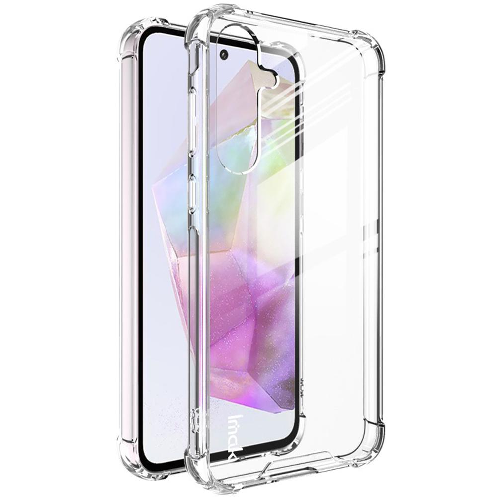 

IMAK For Samsung Galaxy A55 5G Case PC+TPU Shockproof Clear Phone Cover A