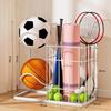 Metal Sports Gear Storage Solution for Home Gym