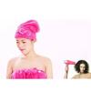 Women Designer Shower Cap 1Pc Microfibre Quick Hair Drying Bath Towel Bowknot Wrap Towel Cap Bathroom Accessories Bonnets