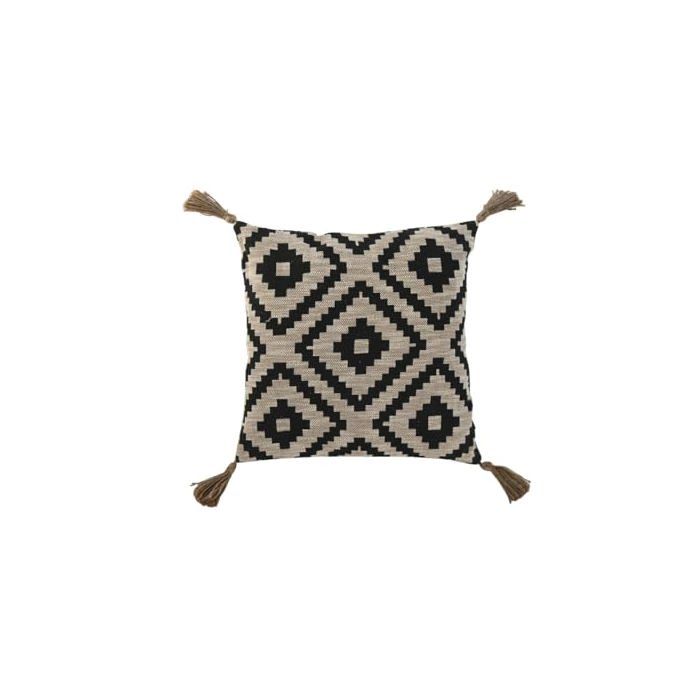 Boho-Kissen - Home ESPRIT - 45x45 cm - Mehrfarbig - Dekorativ - Bequem - Modernes Design