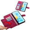 For Oppo Reno15 Pro 5G (Global)/Reno15 5G (China) Case Flower Pattern PU Leather Wallet Phone Cover with Strap