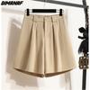 DIMANAF 2022 Plus Size Summer Shorts Pants High Waist Women Loose Casual Female Casual Trousers  Basic Pants Pants 5XL