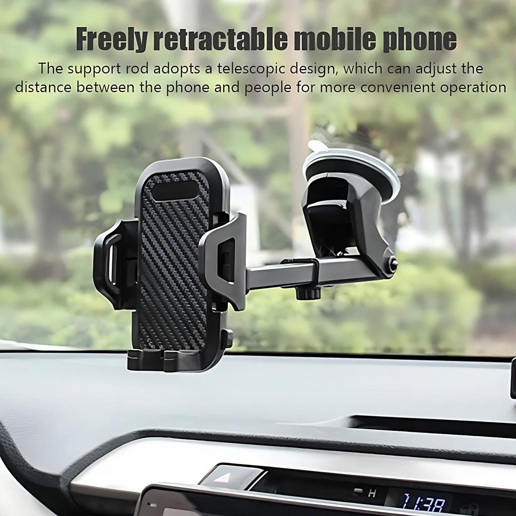 Car Phone Holder Car Dashboard Windshield Phone Holder Suction Cup Hands-Free Car Phone Holder IPhone Vent Clip Phone Holder