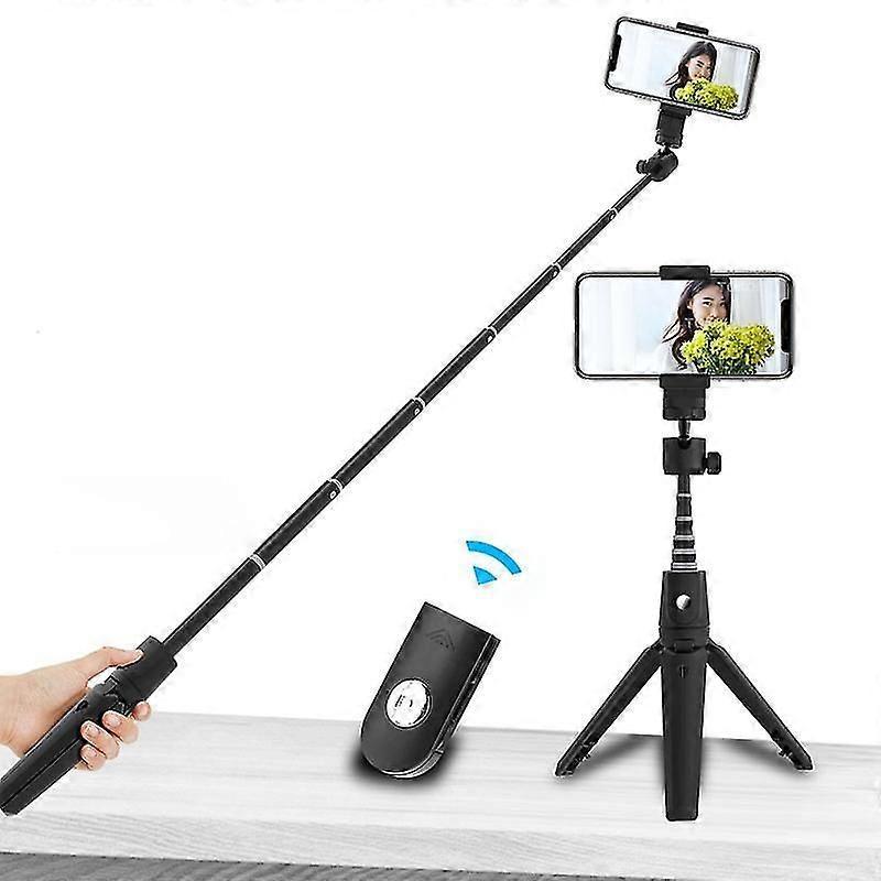 Selfieshow K20 Wireless Bluetooth Selfie Stick Phone Holder Shutter Remote Extendable Tripod