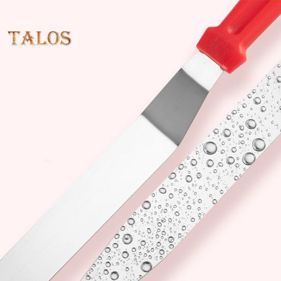 Cream Spatula Easy To Clean Stainless Steel Cake Spatula with Ergonomic Handle for Home Kitchen