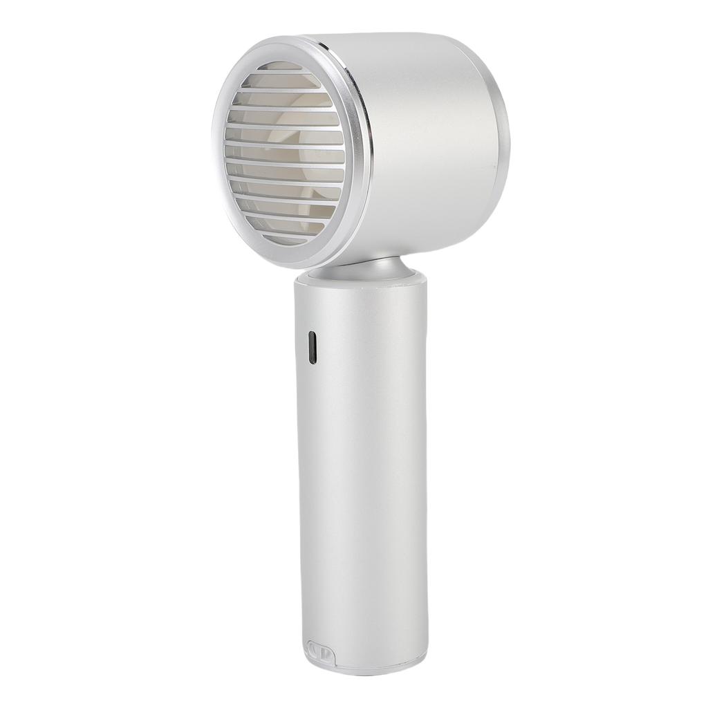 Handheld Portable Turbo Fan 4000mAh Rechargeable Personal Battery Operated Quiet Small Pocket Fan with 5 Speeds Ambient