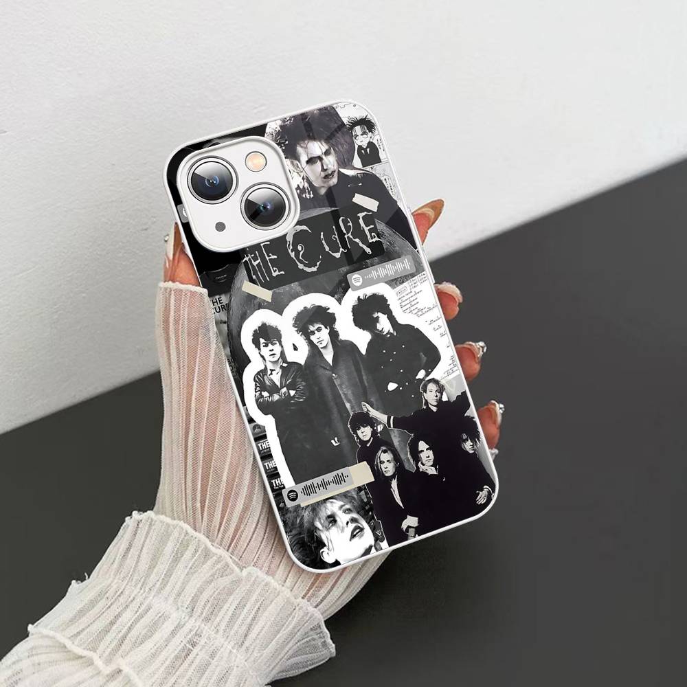 Rock Band THE C-CURE Music For IPhone 14 13 12 Mini 11 Pro XS Max X XR 14 Plus Tempered Glass Cover