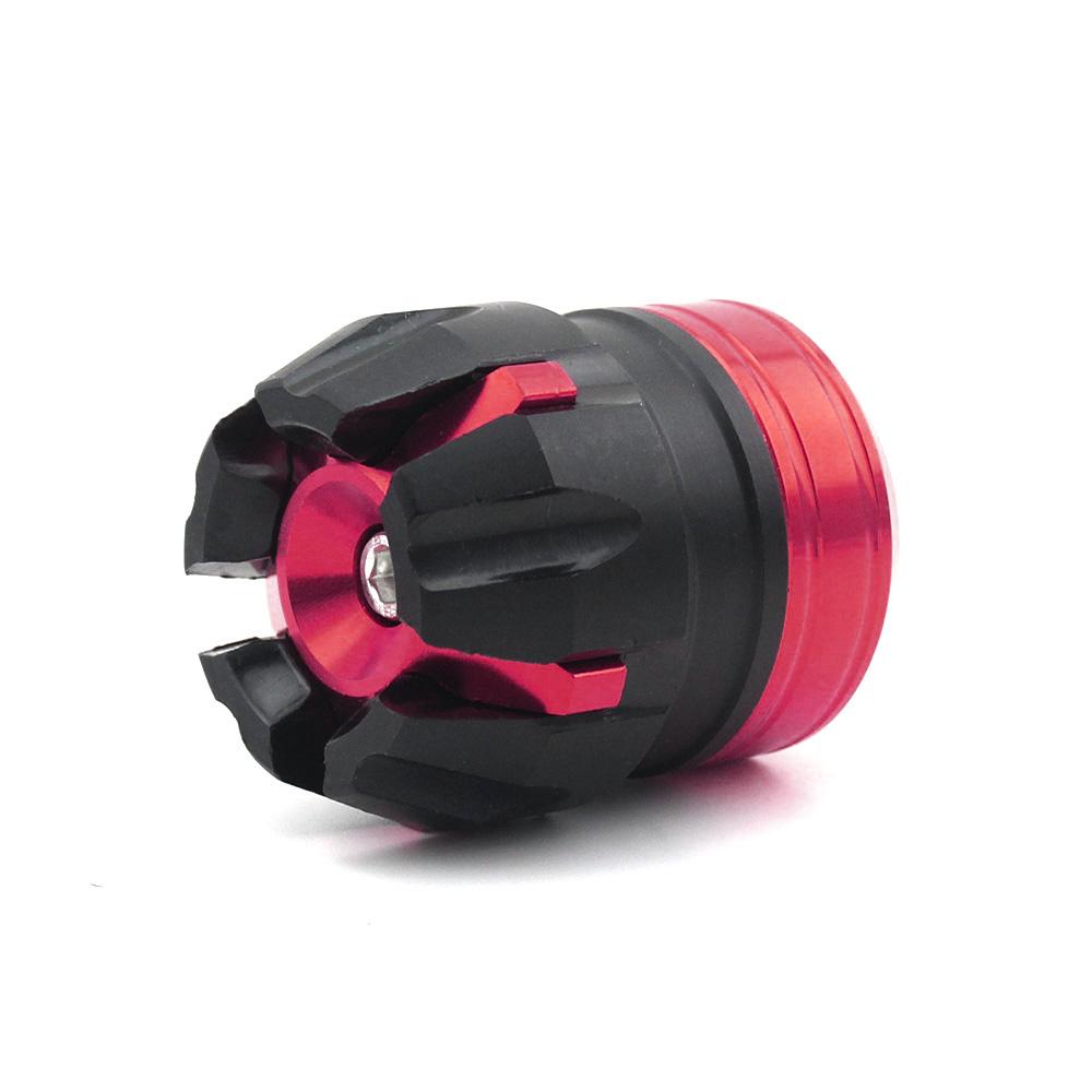 1 KS Univerzální jezdce rámu motocyklu Chránič kola proti nárazu CNC Hliníková přední vidlice jezdec rámu kola Motocykl