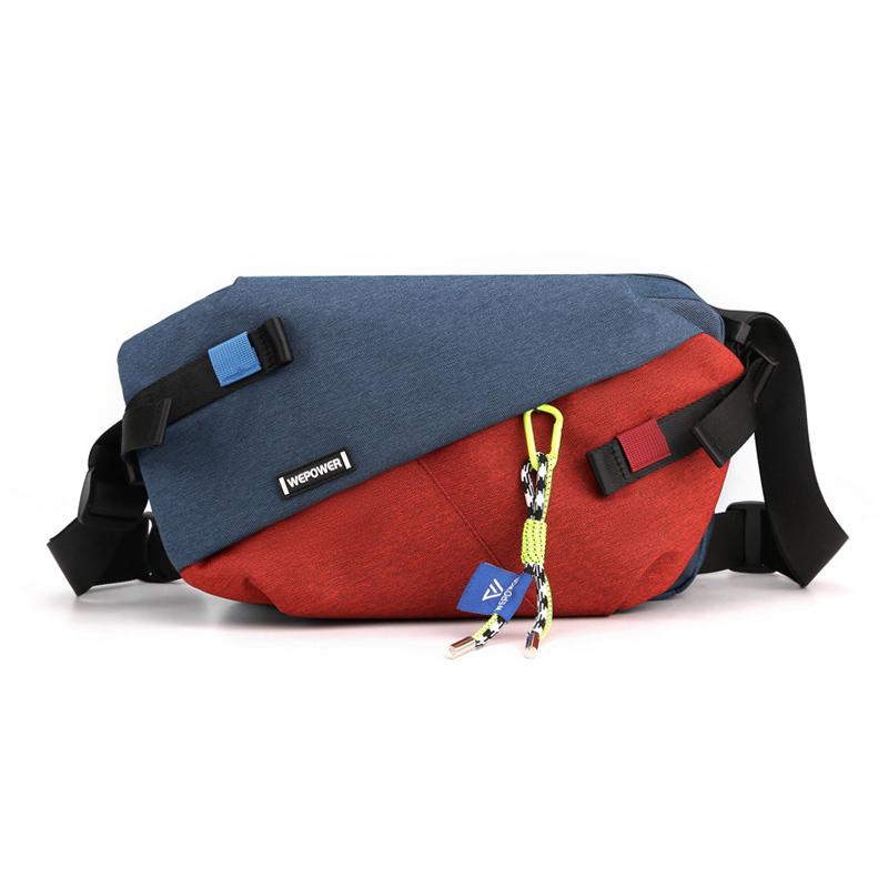 High Quality Nylon Panelled Waist Packs Shoulder bags for women 2025 New Unisex Chest Pack Casual Outdoor Travel Crossbody Bag Men Wasit Belt Bags