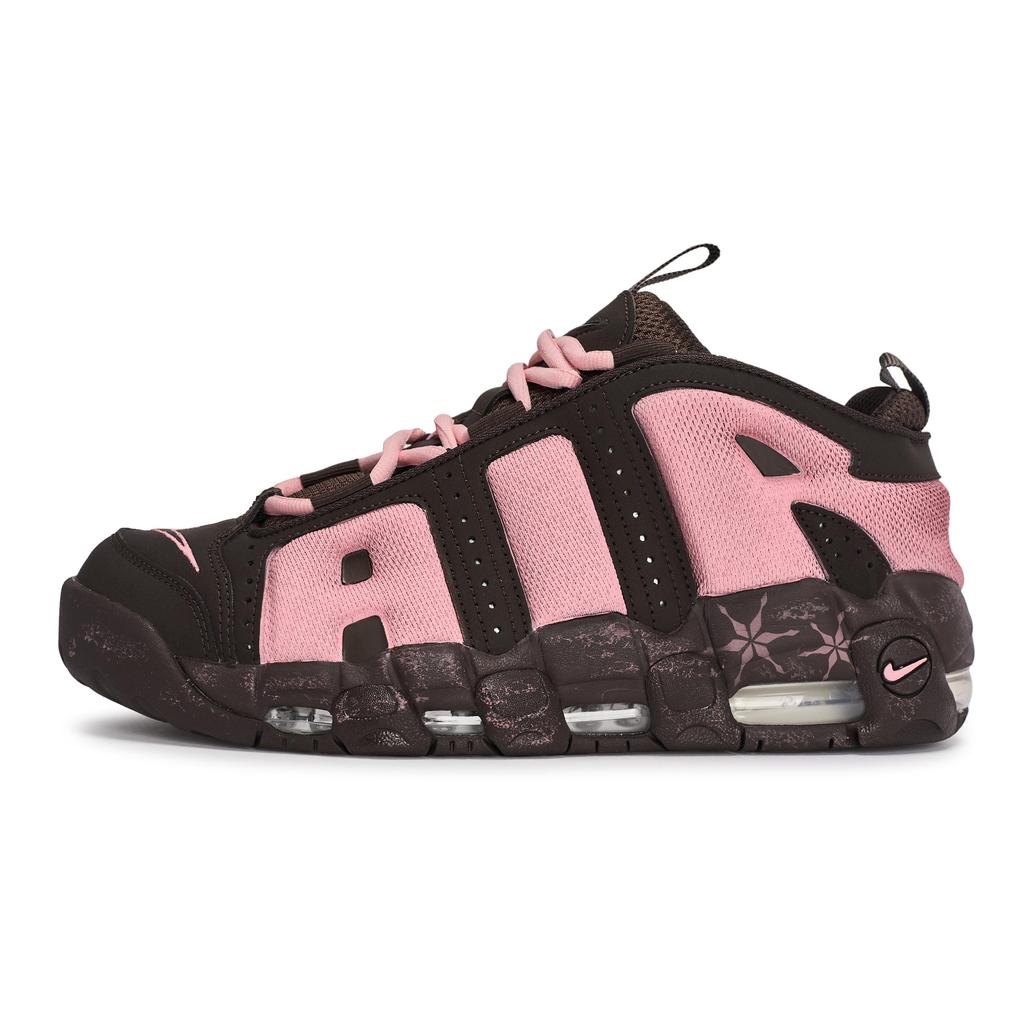 Nike Scarpe da Basket Vintage Air More Uptempo Unisex Mid Top Rosa/Marrone FZ3055-200(Team80-SBOX)