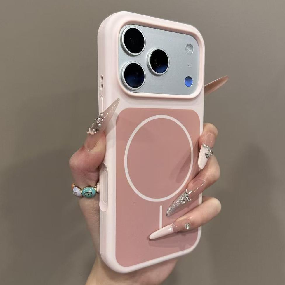 For iPhone 17Pro Max Case  Silicone Magnetic Phone Case For iPhone 17 Pro Max 17Pro For Magsafe Wireless Charging Cover