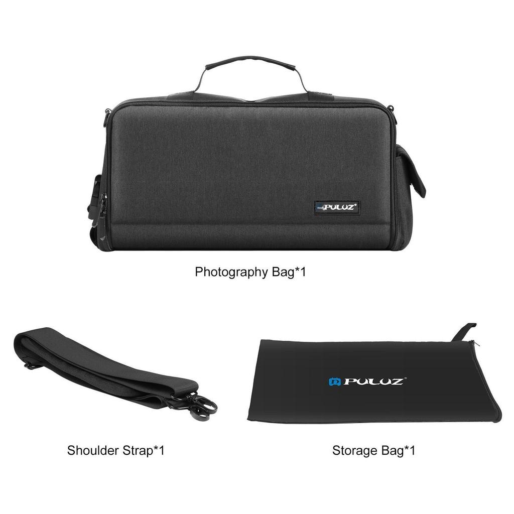 PULUZ Fat Cow Camera Bag: Digital Camera & Lens Storage Crossbody for Outdoor Photography