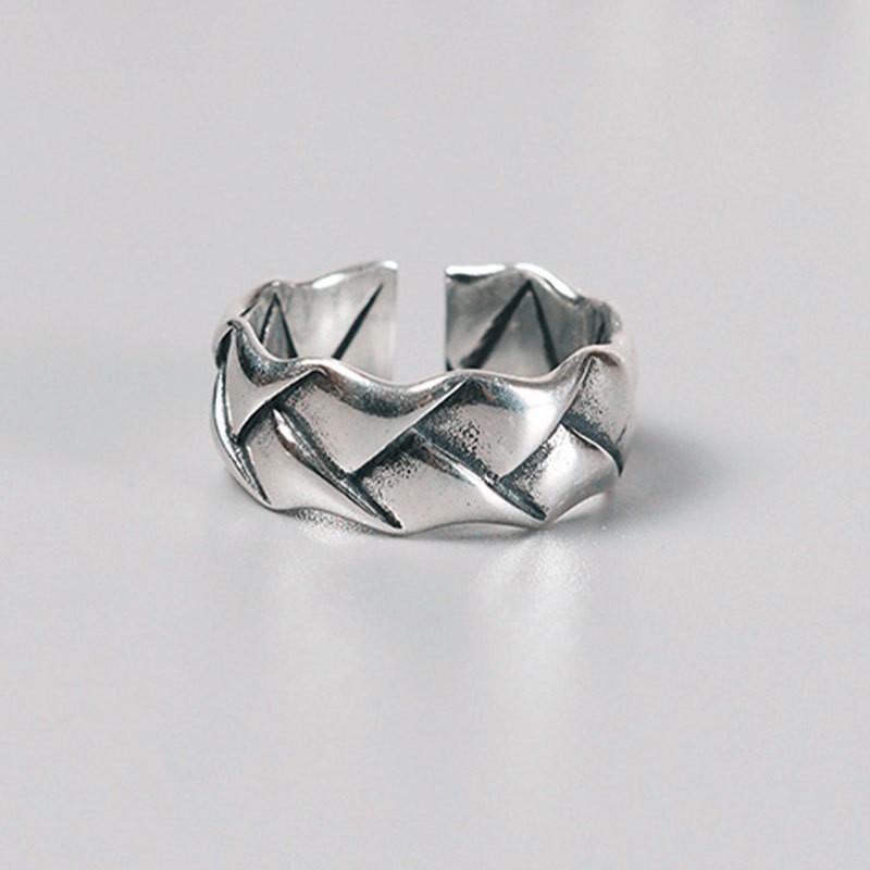 Exquisite Heart Ring For Women Adjustable Open Design Trendy Korean Style Fashion Jewelry