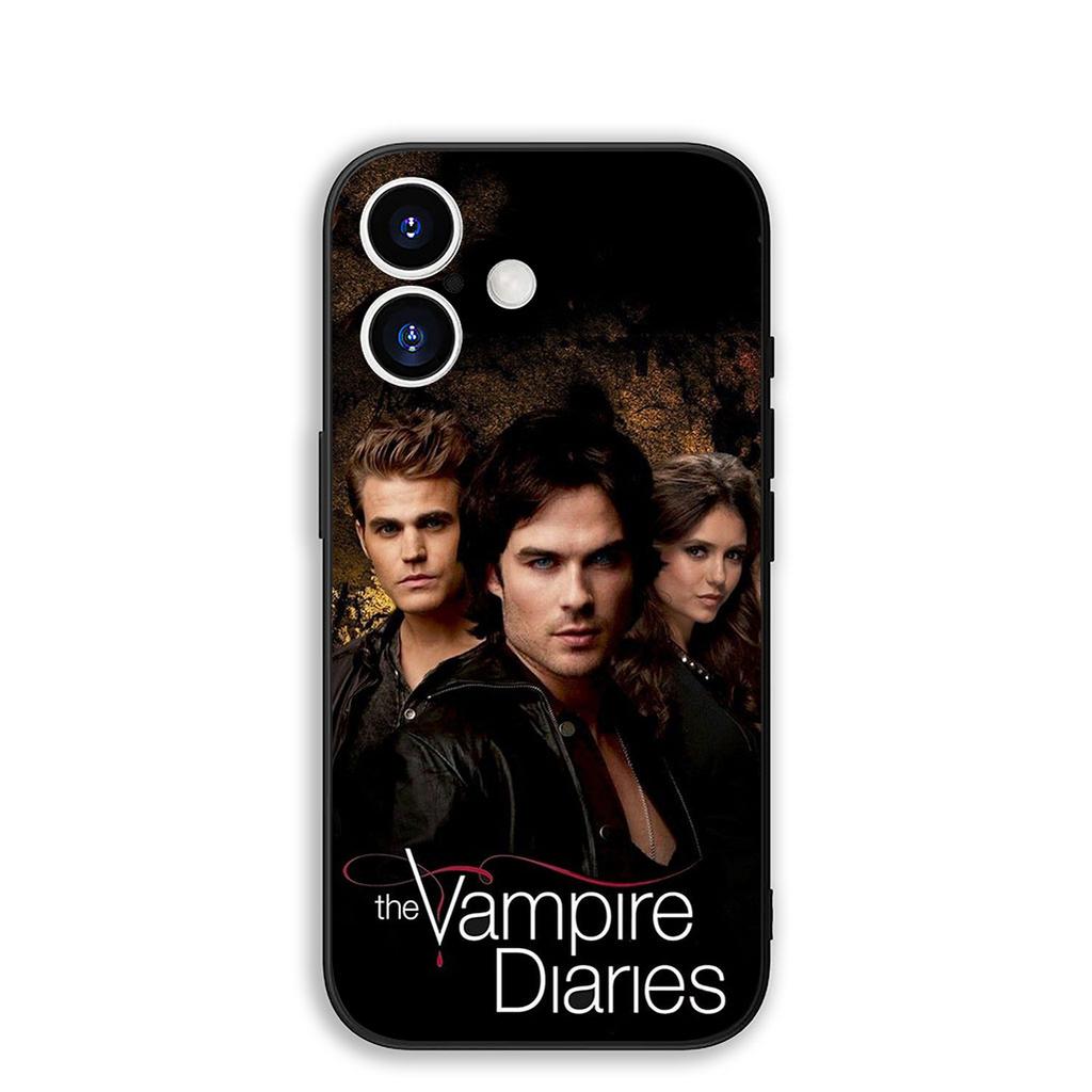 Cover for Apple iPhone 16 15 14 11 Pro Max 6 7 8 Plus + SE2 SE3 SE 2022 2020 8+ Phone Case the Poster Vampires TV Diaries