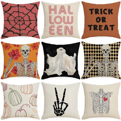 New Halloween Pillow Case Living Room Sofa Bedroom Cushion Backrest Linen Home Decoration Pillow Pillow