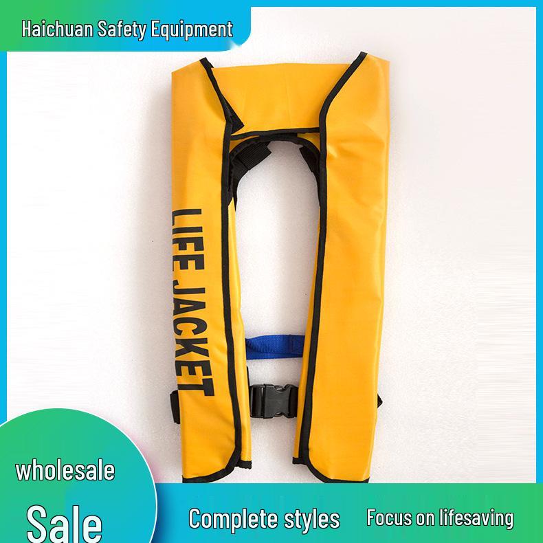 Automatic Inflatable Neck Pillow Life Vest - Multiple Colors Available