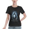 LNtees Donnie Darko T-Shirt Woman's Summer Round Neck Short Sleeve Cotton Shirts