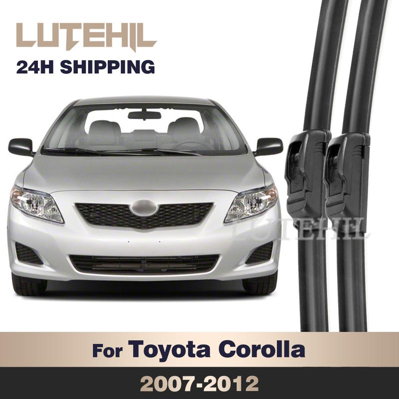 For Toyota Corolla E140 E150 2007-2012 2008 2009 2010 2011 Wiper Front Wiper Blades Windshield Windscreen Window Brush 26 +14 2PCS