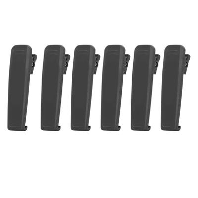 6PCS Radio Belt Clip Convenient Securely Hold Portable Radios for Icom IC‑F1000 IC‑F2000 IC‑V10MR