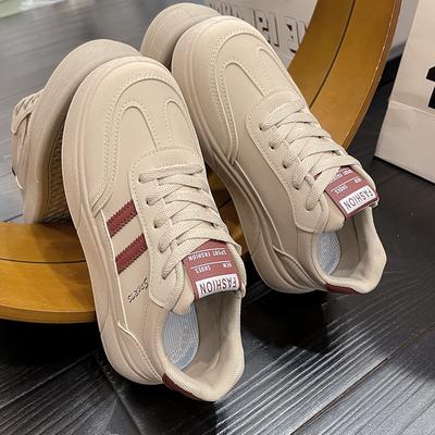 Primavera nuevos zapatos de mujer estudiante zapatos casuales de plataforma versátiles zapatos individuales de mujer