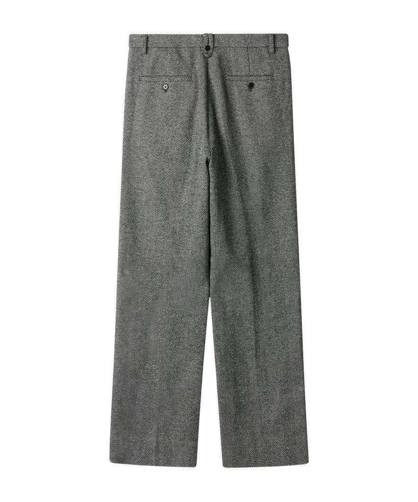 MOONSUN Unisex, Herringbone Slacks / Gray