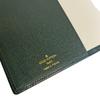LOUIS VUITTON R20407 Taiga leather Notebook cover green leather Used