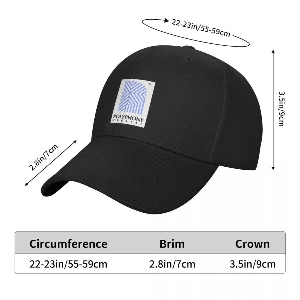 Polyphony Digital Baseball Cap Visor Custom Cap Hood Man Women's