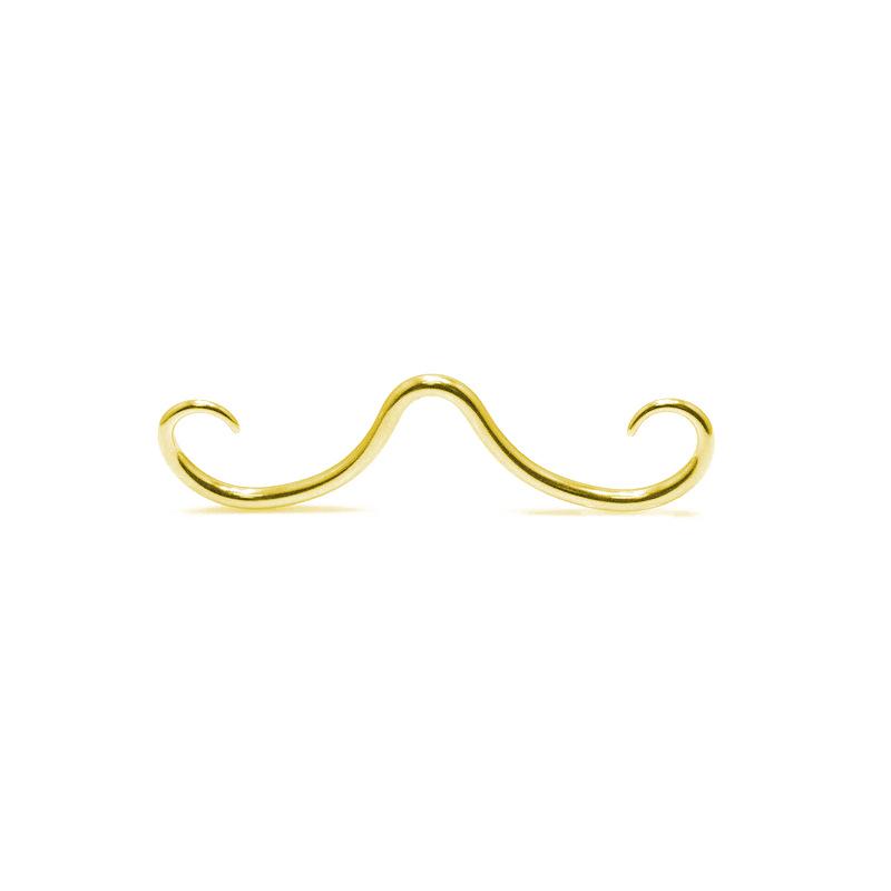 316L Stainless Steel Moustache Septum Nose Jewelry